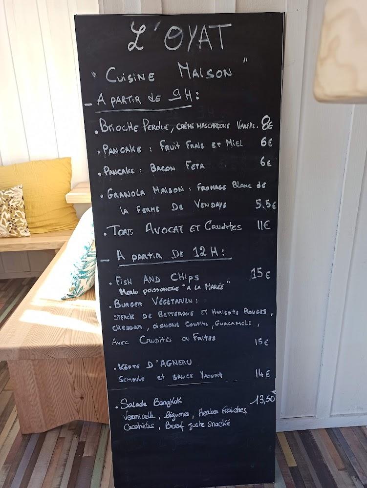 L'Oyat - Menu Image 3